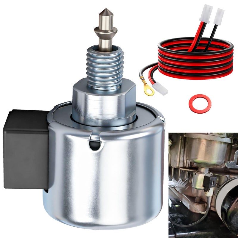 Ohoho 846639 Fuel Shut-Off Solenoid by Ohoho - for Lawn & Garden Equipment Engine 846639 AUC11057 - Image 1